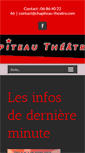 Mobile Screenshot of chapiteau-theatre.com